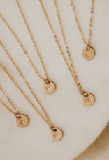 MADE BY MARY Evie Charm Disc Necklace