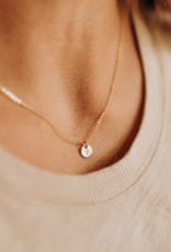 MADE BY MARY Evie Charm Disc Necklace