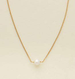 MADE BY MARY Pearl Choker Necklace