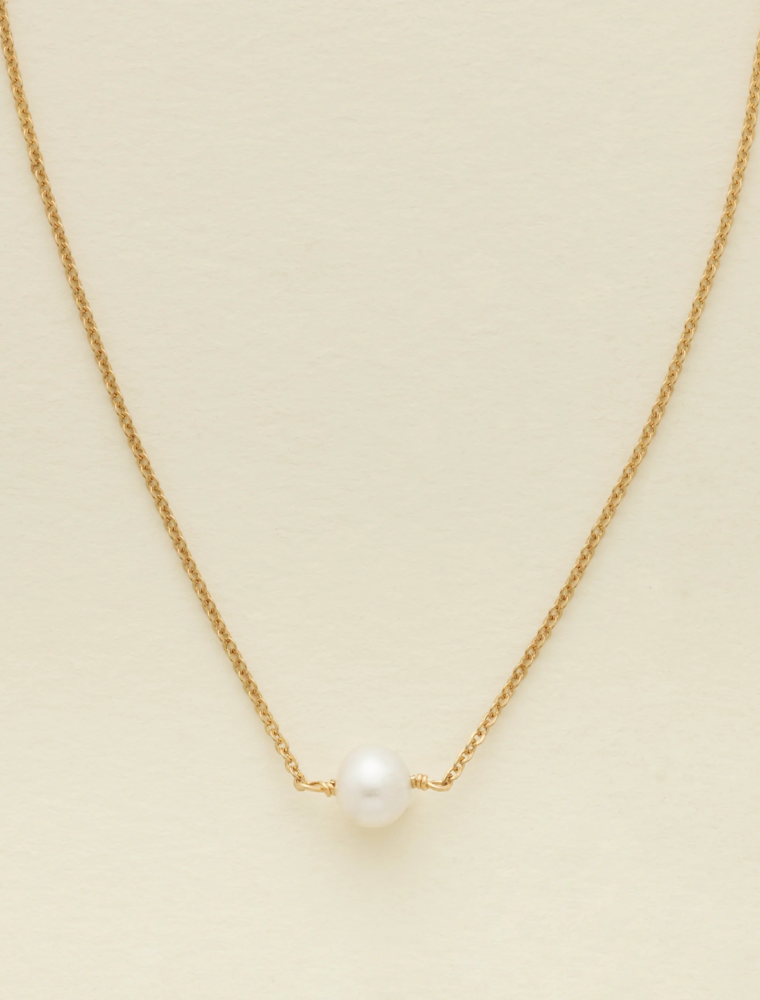 MADE BY MARY Pearl Choker Necklace