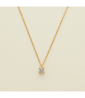 MADE BY MARY Solitaire Necklace