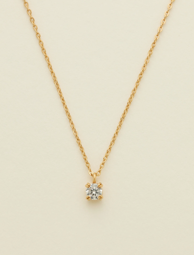 MADE BY MARY Solitaire Necklace
