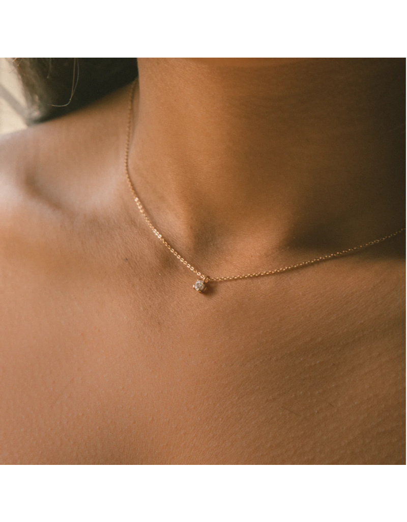 MADE BY MARY Solitaire Necklace