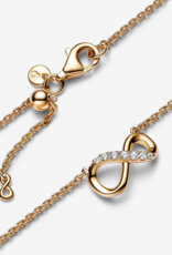 PANDORA Sparkling Infinity Collier Necklace in Gold