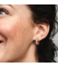 Pandora Timeless Pavé Double-Row Hoop Earrings