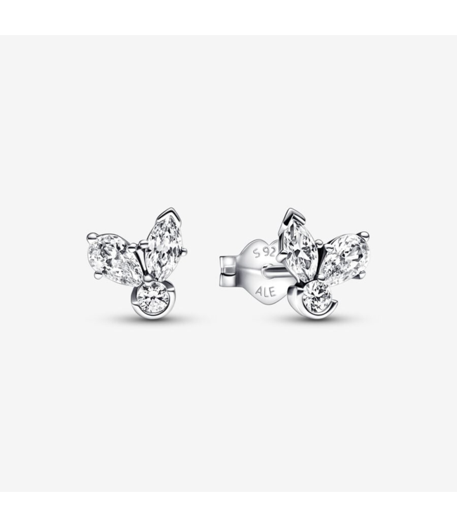 Sparkling Herbarium Cluster Stud Earrings