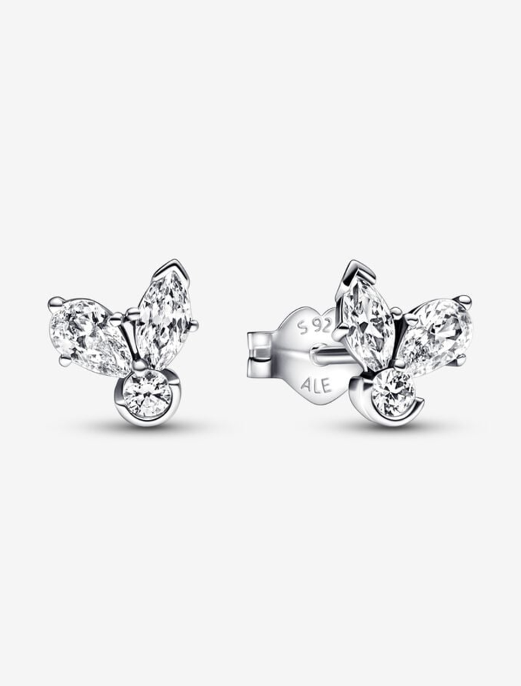 PANDORA Sparkling Herbarium Cluster Stud Earrings