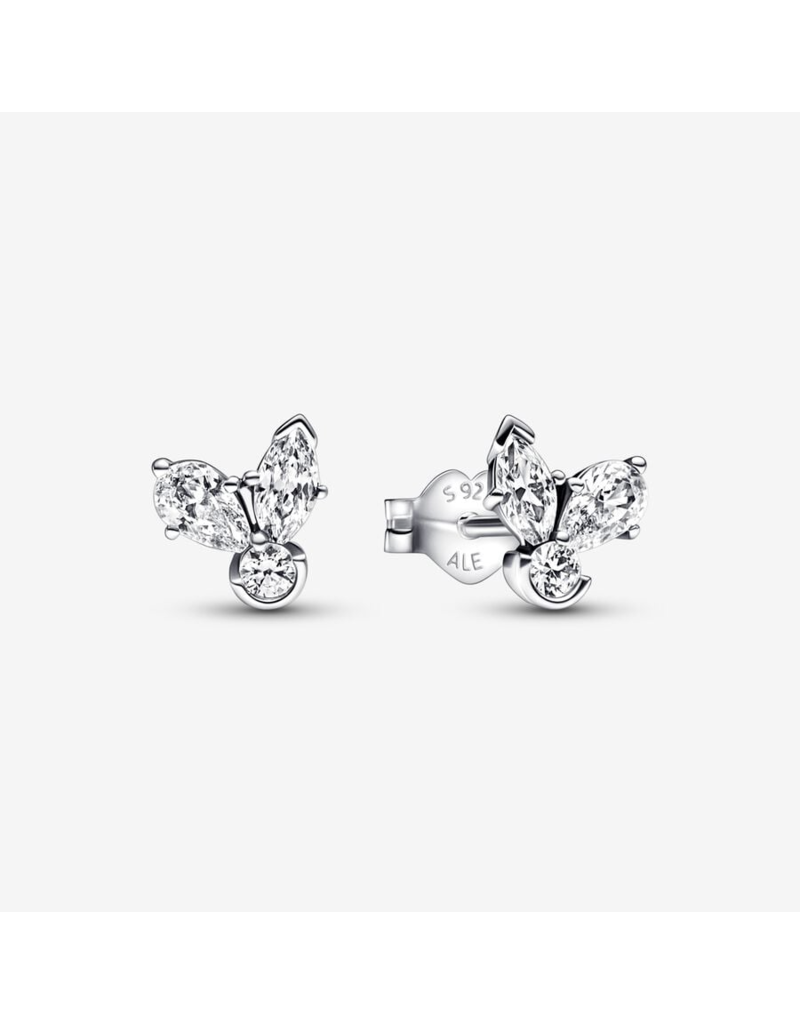 PANDORA Sparkling Herbarium Cluster Stud Earrings