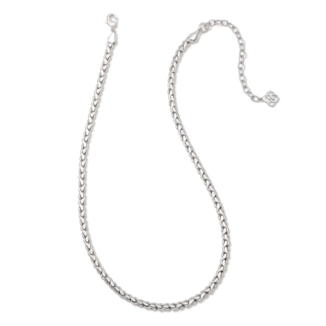 Brielle Chain Necklace in Silver