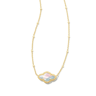 KENDRA SCOTT DESIGN Abbie Gold Pendant Necklace in Dichroic Glass