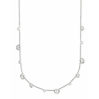 KENDRA SCOTT DESIGN Clementine Choker Necklace in Silver