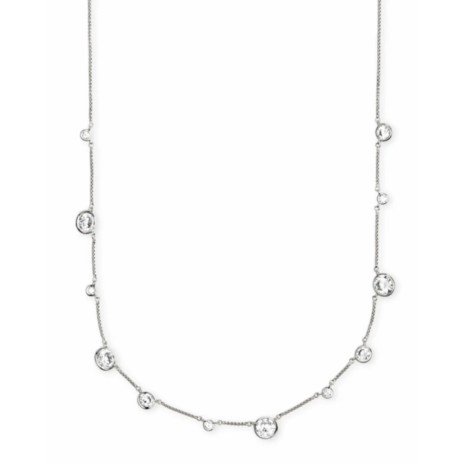 Clementine Choker Necklace in Silver