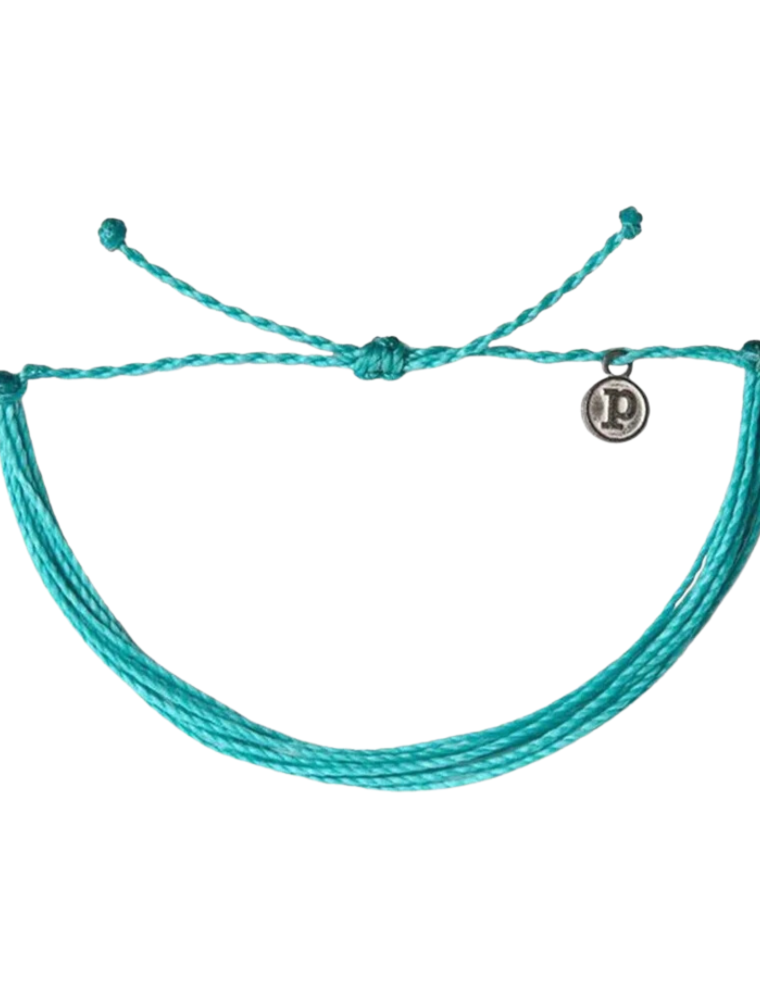 PURA VIDA Solid Original Bracelet in Pacific Blue