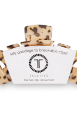 TELETIES Classic Blonde Tortoise Large Hair Clip