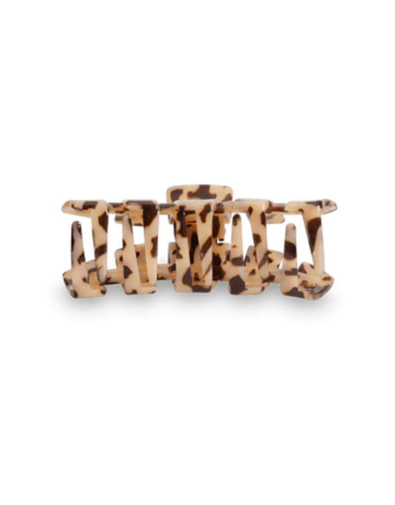 TELETIES Classic Blonde Tortoise Large Hair Clip