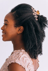 TELETIES Medium Classic Claw Hair Clip in Blonde Tortoise