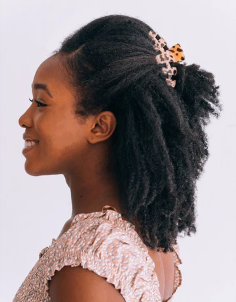 TELETIES Classic Blonde Tortoise Medium Hair Clip