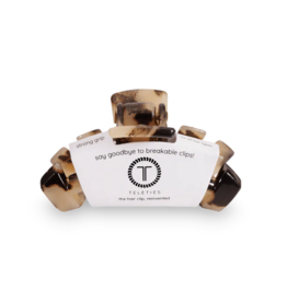 TELETIES Classic Blonde Tortoise Tiny Hair Clip