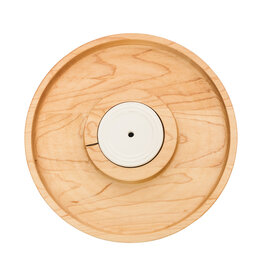 NORA FLEMING Pinstripes Maple Cracker Round