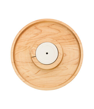 NORA FLEMING Pinstripes Maple Cracker Round