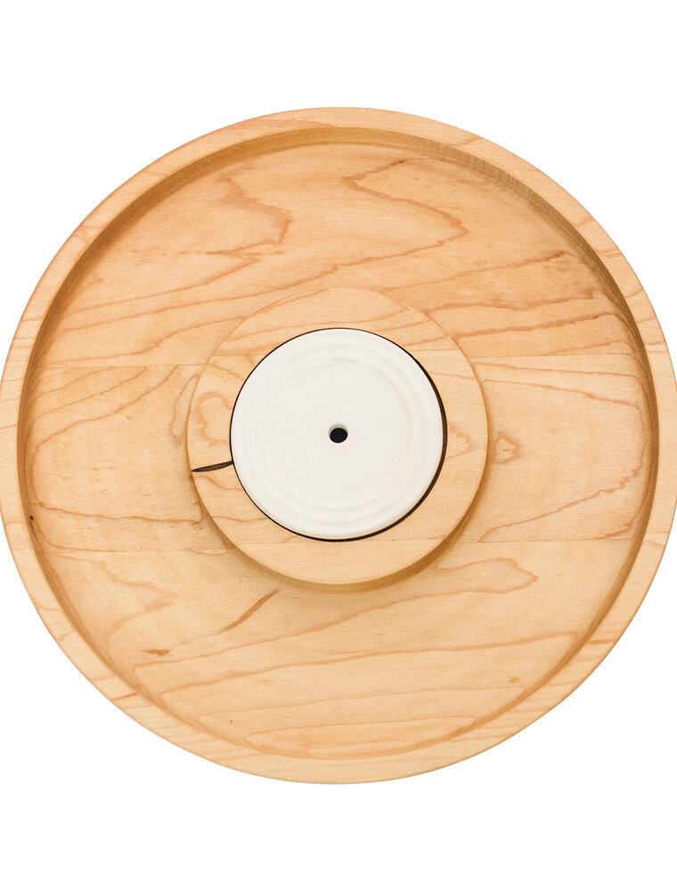 NORA FLEMING Pinstripes Maple Cracker Round