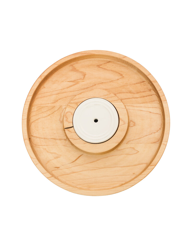 NORA FLEMING Pinstripes Maple Cracker Round