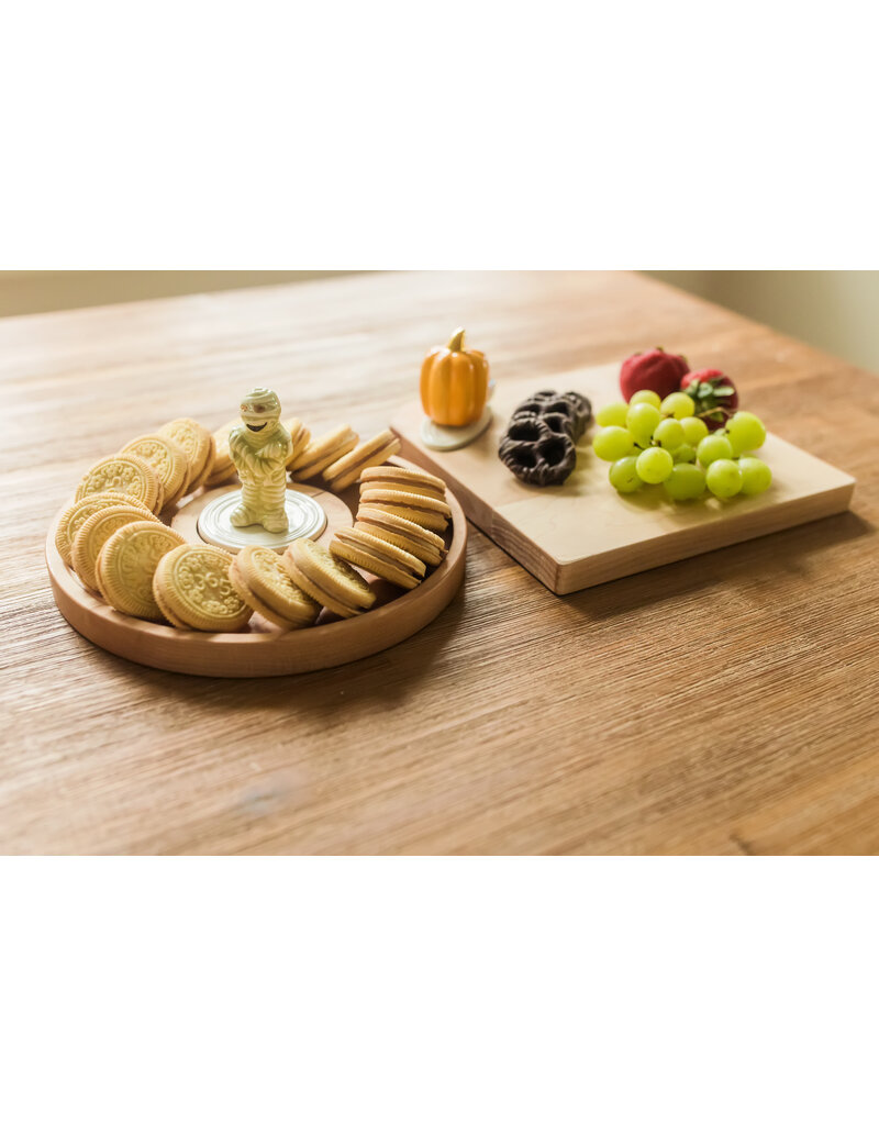 NORA FLEMING Pinstripes Maple Cracker Round