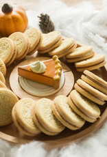 NORA FLEMING Pinstripes Maple Cracker Round
