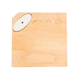 NORA FLEMING Pinstripes Maple Cheese Board