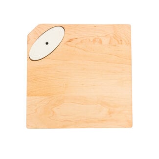 NORA FLEMING Pinstripes Maple Cheese Board