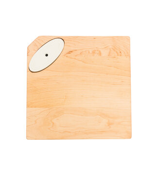 NORA FLEMING Pinstripes Maple Cheese Board