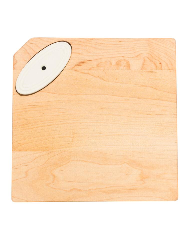 NORA FLEMING Pinstripes Maple Cheese Board