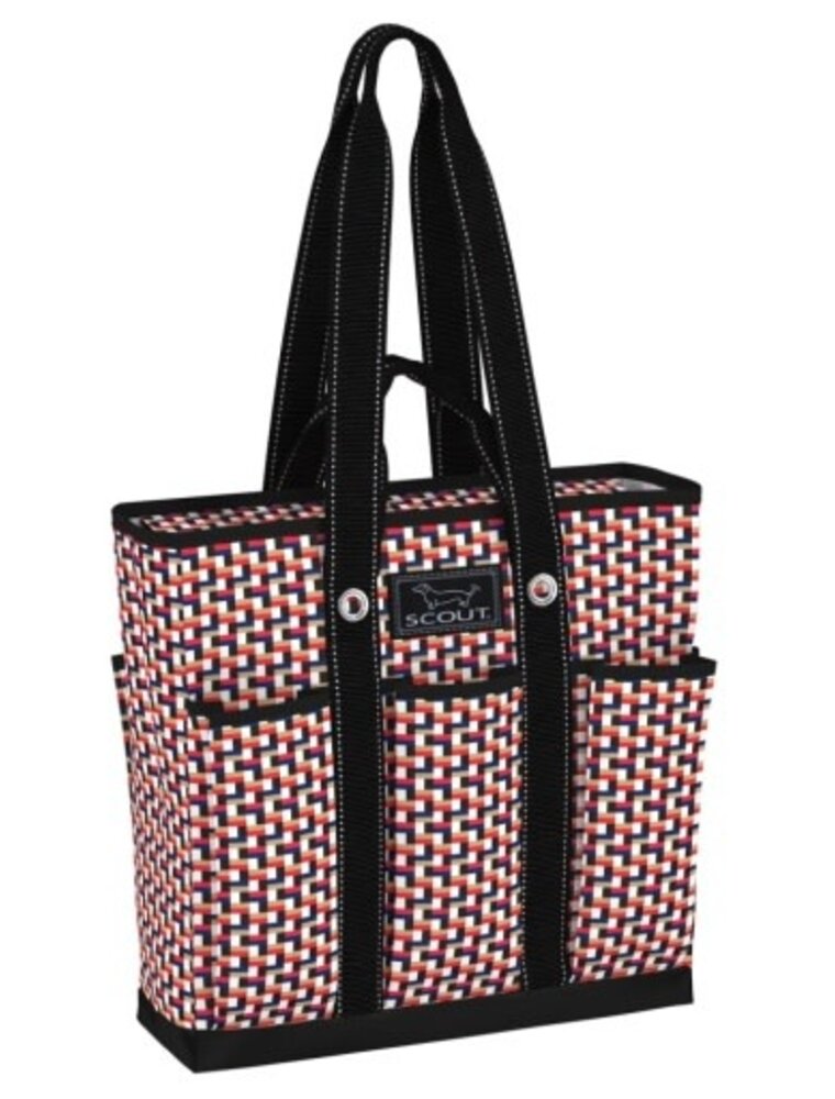 SCOUT Pocket Rocket Tote Bag in Stack Efron
