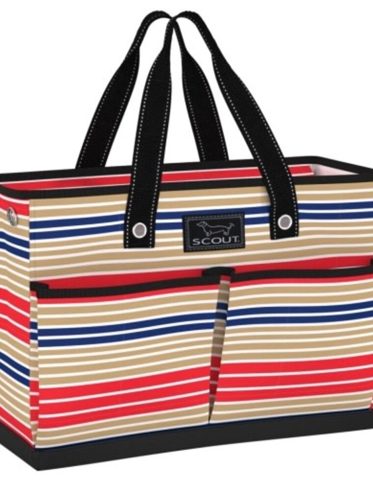 SCOUT The BJ Pocket Tote Bag in English Camel