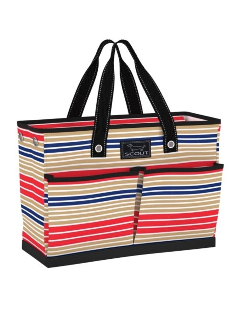 SCOUT The BJ Pocket Tote Bag in English Camel