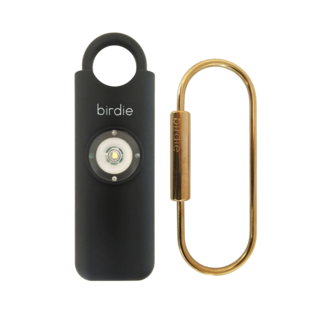 SHE'S BIRDIE Birdie Personal Safety Alarm in Charcoal