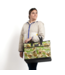 The BJ Pocket Tote Bag in Happy Glamper
