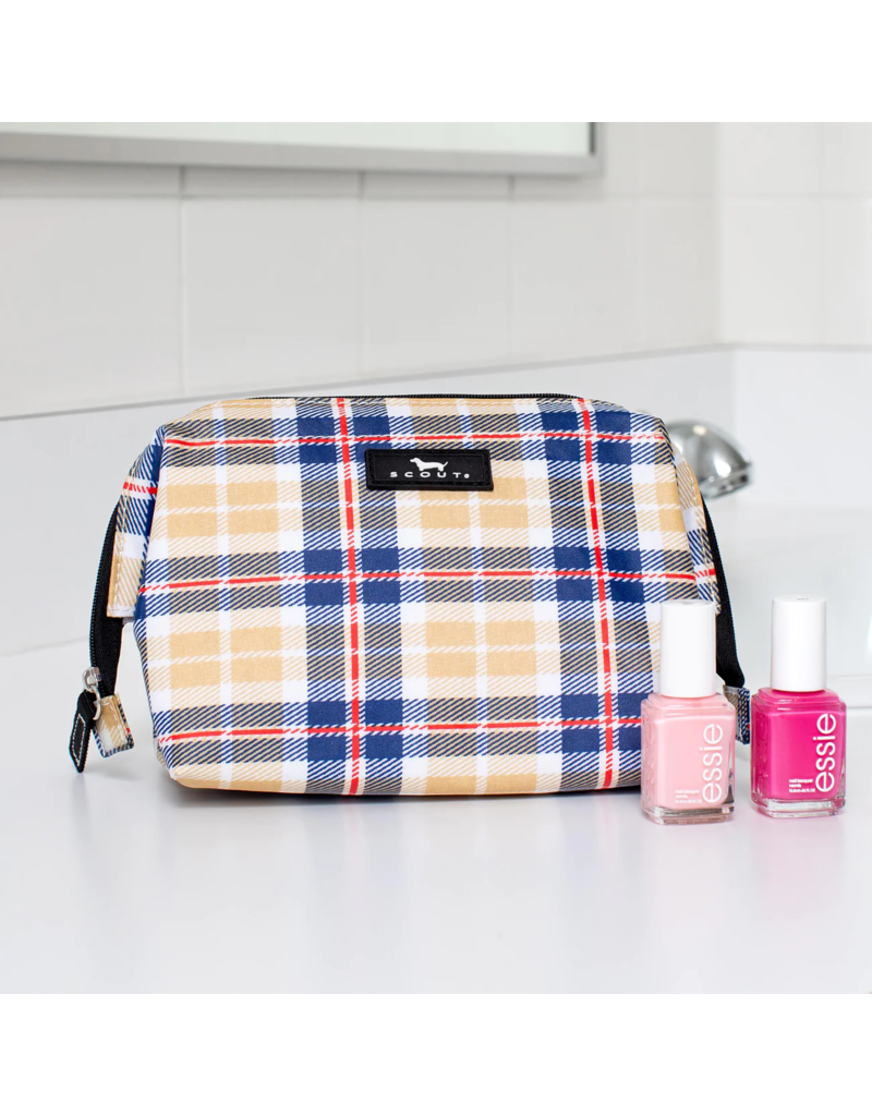 SCOUT Little Big Mouth Makeup Bag in Kilted Age