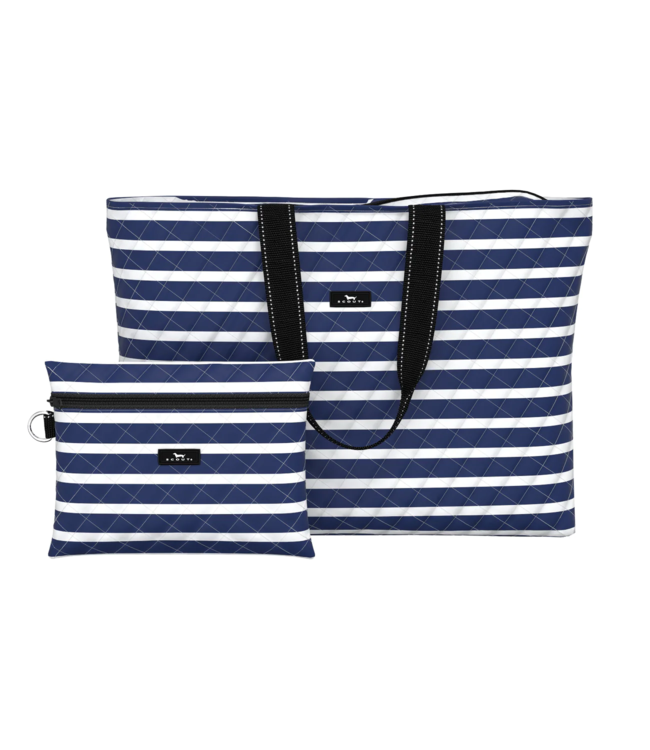 Plus 1 Foldable Travel Bag in Nantucket Navy