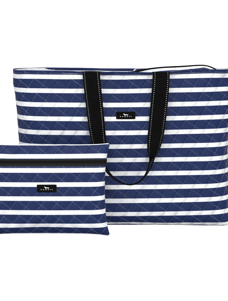 SCOUT Plus 1 Foldable Travel Bag in Nantucket Navy