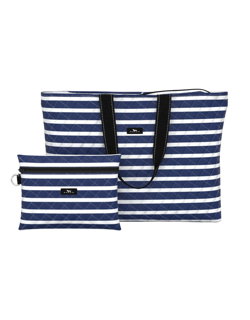 SCOUT Plus 1 Foldable Travel Bag in Nantucket Navy