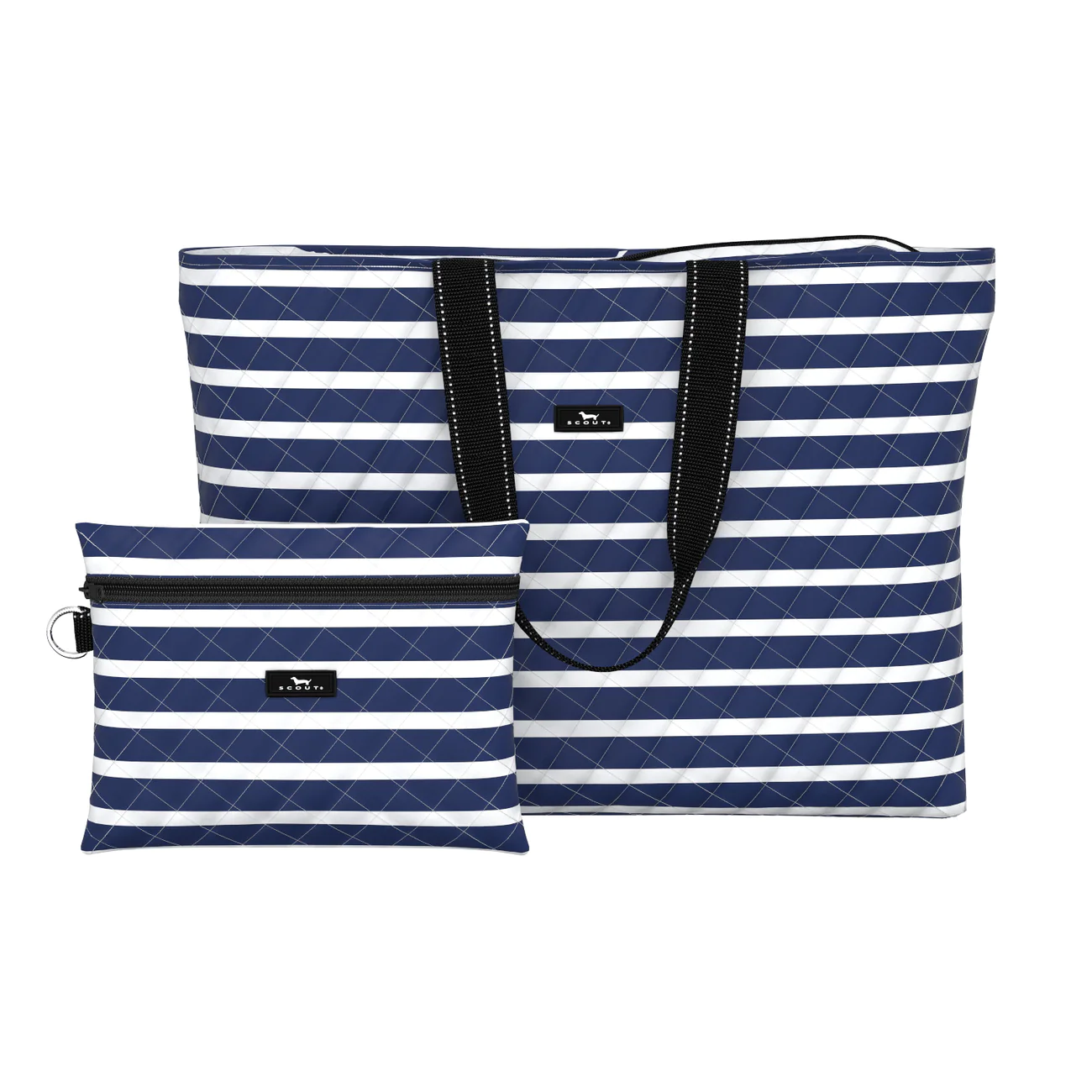 Scout Plus 1 Foldable Travel Bag in Nantucket Navy Her Hide Out