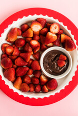 NORA FLEMING Red Silicone Band - Child Advocacy