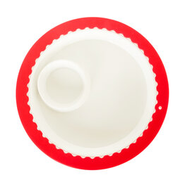NORA FLEMING Red Silicone Band - Child Advocacy