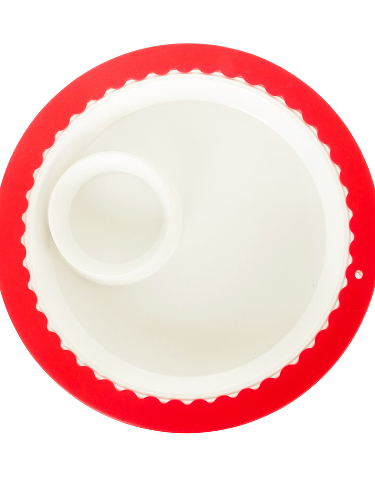 NORA FLEMING Red Silicone Band - Child Advocacy