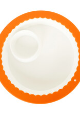 NORA FLEMING Orange Silicone Band - Pediatric Cancer