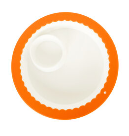 NORA FLEMING Orange Silicone Band - Pediatric Cancer
