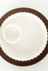 NORA FLEMING Brown Silicone Band - Literacy NORA FLEMING Brown Silicone Band - Literacy