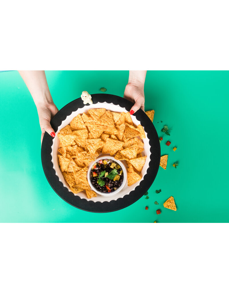 NORA FLEMING Black Silicone Band - Suicide Prevention