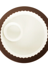 NORA FLEMING Brown Silicone Band - Literacy NORA FLEMING Brown Silicone Band - Literacy